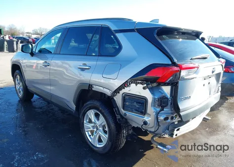 2021 Toyota Rav4 Hybrid Xle из США, поврежденный, VIN 4T3RWRFV5MU043862